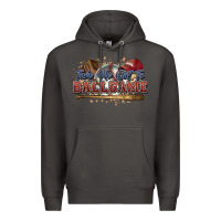 Smoke Take me out to ball game baseball Premium Hoodie - HowdyJamesFarm