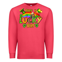 Cardinal St. Patrick's Have a lucky day Premium Sweatshirt - OliviaCreatesArt