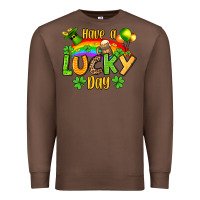 Chestnut St. Patrick's Have a lucky day Premium Sweatshirt - OliviaCreatesArt
