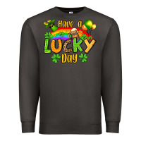 Smoke St. Patrick's Have a lucky day Premium Sweatshirt - OliviaCreatesArt