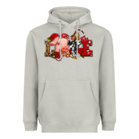 Moon Dust love with pig olivia Heavyweight Hoodie - OliviaCreatesArt