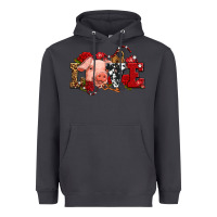 Smoke love with pig olivia Heavyweight Hoodie - OliviaCreatesArt