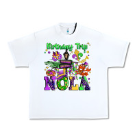 White birthday trip nola Urban Heavy Tee - JahusDesignShop