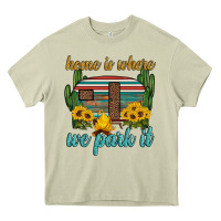 Mossy home is where we park it Heavy Core Tee - Artiststas