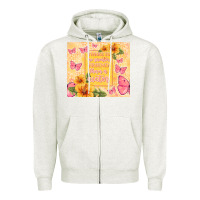 Oatmeal Heather wife mom boss Zipper Hoodie - TumblerDesignByShophia