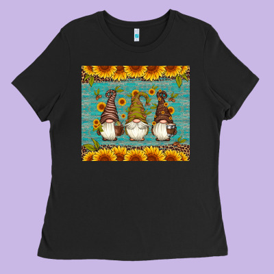 Coffee Gnomes Ladies Tee Designed By Artiststas