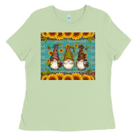 Matcha coffee gnomes Ladies Tee - Artiststas