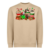 Mushroom christmas sloth coffee cups Heavyweight Sweatshirt - Jasminsmagicworld