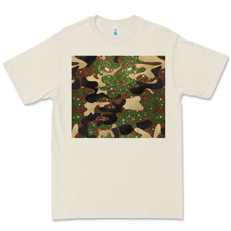 Camouflage Glitter Premium Tee by BarkalooDesign | Teevron