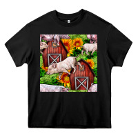 Black Mama And Baby Pig Heavy Core Tee - BundleAndBundleShop