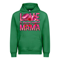 Emerald Love is Being Called Mama Urban Hoodie - CowhideDigitalArt