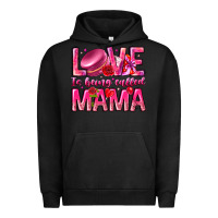 Pigment Black Love is Being Called Mama Urban Hoodie - CowhideDigitalArt