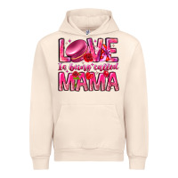 Sandshell Love is Being Called Mama Urban Hoodie - CowhideDigitalArt