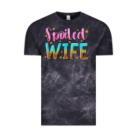 Cloud Black spoiled wife Vintage Tee - NancyCooperArtShop