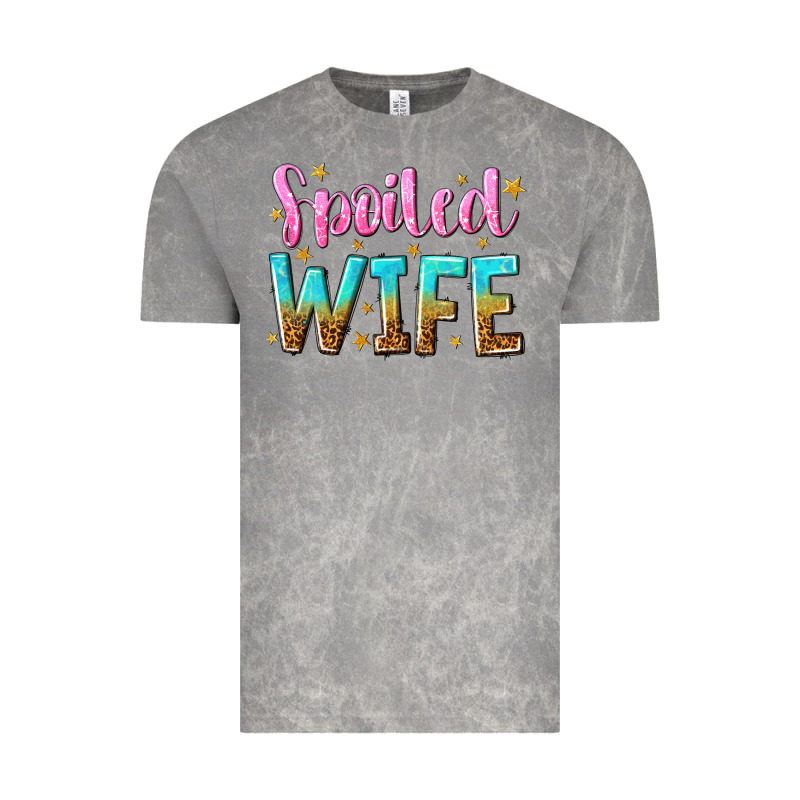Spoiled Wife Vintage Tee by NancyCooperArtShop | Teevron