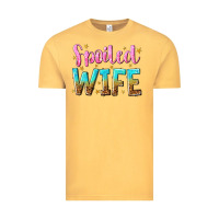 Vintage Mustard spoiled wife Vintage Tee - NancyCooperArtShop