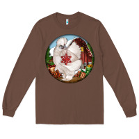 Chestnut silkie chicken christmas Long Sleeve Tee - LillyAllenDesigns
