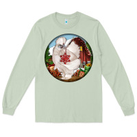 Matcha silkie chicken christmas Long Sleeve Tee - LillyAllenDesigns