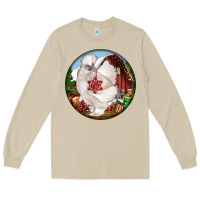 Mushroom silkie chicken christmas Long Sleeve Tee - LillyAllenDesigns