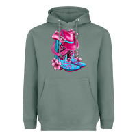 Sage valentine cowboy boots and hat olivia Heavyweight Hoodie - OliviaCreatesArt