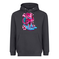Smoke valentine cowboy boots and hat olivia Heavyweight Hoodie - OliviaCreatesArt