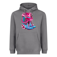 Storm valentine cowboy boots and hat olivia Heavyweight Hoodie - OliviaCreatesArt