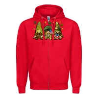 Red Army Gnomes 4th of july Zipper Hoodie - HowdyJamesFarm