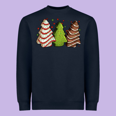 Christmas Cakes Heavyweight Sweatshirt Designed By Jasminsmagicworld