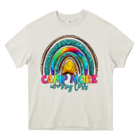 Cream camp more worry less Heavy Core Tee - Artiststas