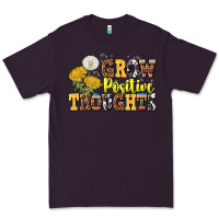 Plum grow positive thoughts Premium Tee - NancyCooperArtShop