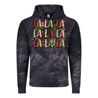 Cloud Black fa la la la la la la la la Vintage Hoodie - MaliasSmallBusiness