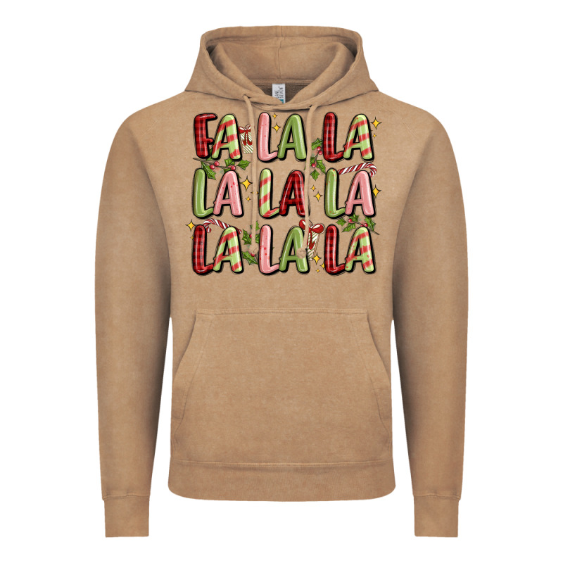Fa La La La La La La La La Vintage Hoodie by MaliasSmallBusiness | Teevron