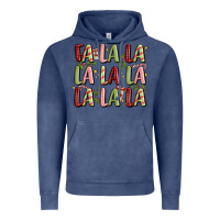 Vintage Denim fa la la la la la la la la Vintage Hoodie - MaliasSmallBusiness