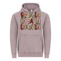 Vintage Zinc fa la la la la la la la la Vintage Hoodie - MaliasSmallBusiness
