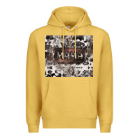 Antique Gold mama cowhide cowgirl Premium Hoodie - CowGirlArtShop