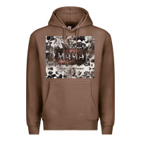 Chestnut mama cowhide cowgirl Premium Hoodie - CowGirlArtShop
