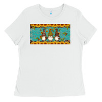 White coffee gnomes Ladies Tee - Artiststas