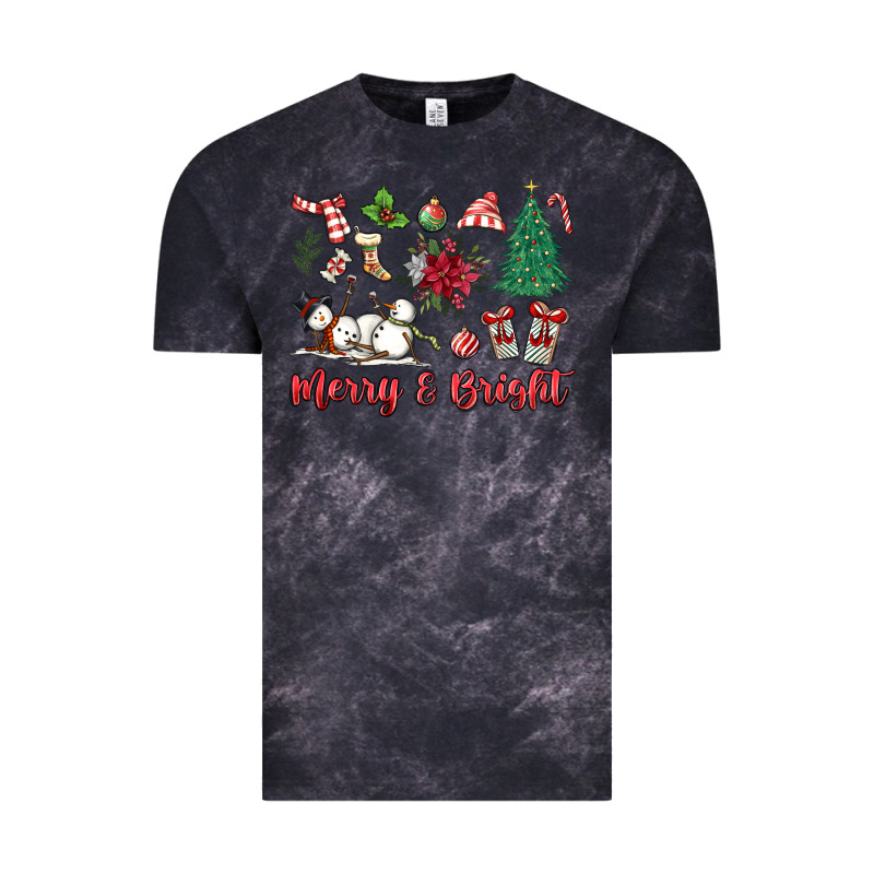 Merry Bright Vintage Tee by MaliasSmallBusiness | Teevron