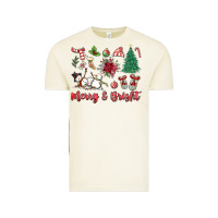 Vintage Arctic merry bright Vintage Tee - MaliasSmallBusiness