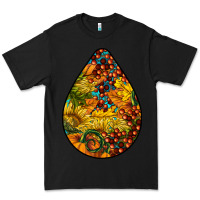 Black Fall Teardrop Premium Tee - LillyAllenDesigns