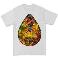 Dove Grey Fall Teardrop Premium Tee - LillyAllenDesigns