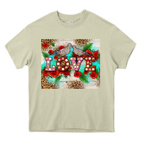 Love Birds And Love With Ross Heavy Core Tee | Teevron
