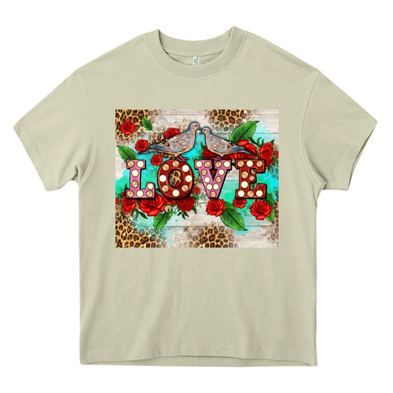 Love Birds And Love With Ross Heavy Core Tee by AdoDesignShop | Teevron