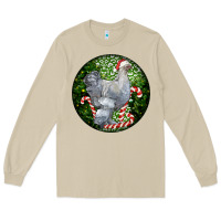 Mushroom brahma chicken christmas Long Sleeve Tee - LillyAllenDesigns