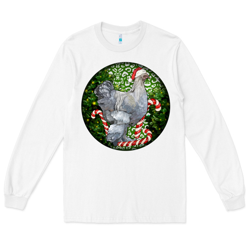 Brahma Chicken Christmas Long Sleeve Tee by LillyAllenDesigns | Teevron