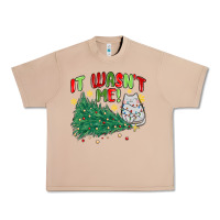 Burro it wasn't me! christmas cat Urban Heavy Tee - MaliasSmallBusiness