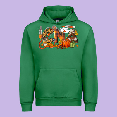Fall Cna Certified Nursing Assistant Urban Hoodie Designed By Lillyallendesigns