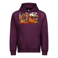 Mauve Wine Fall CNA Certified Nursing Assistant Urban Hoodie - LillyAllenDesigns