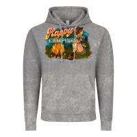 Cloud Rock happy camping Vintage Hoodie - NancyCooperArtShop