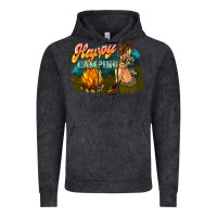 Vintage Arctic happy camping Vintage Hoodie - NancyCooperArtShop